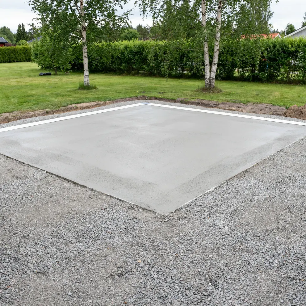 anlagga husgrund gjutning betongplatta sjobo osterlen skane